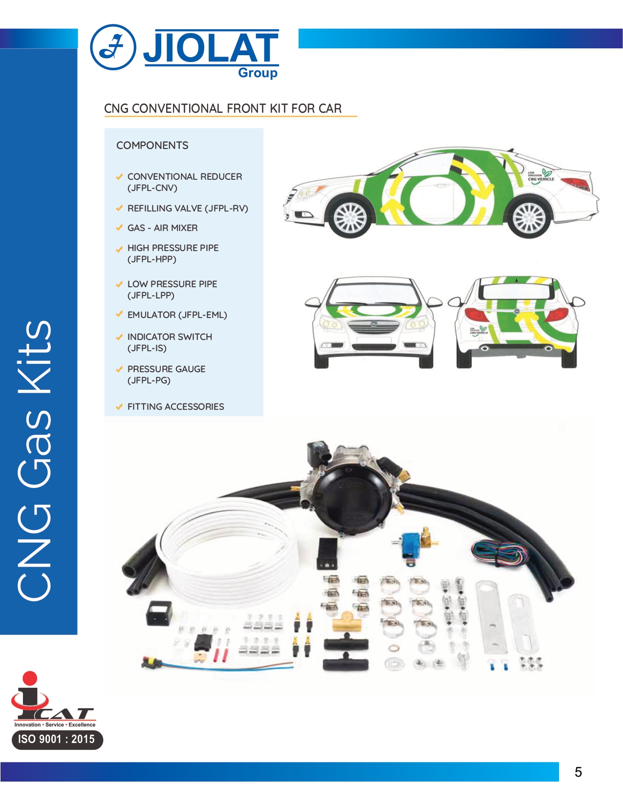 CNG Conventional Front Kit For Car